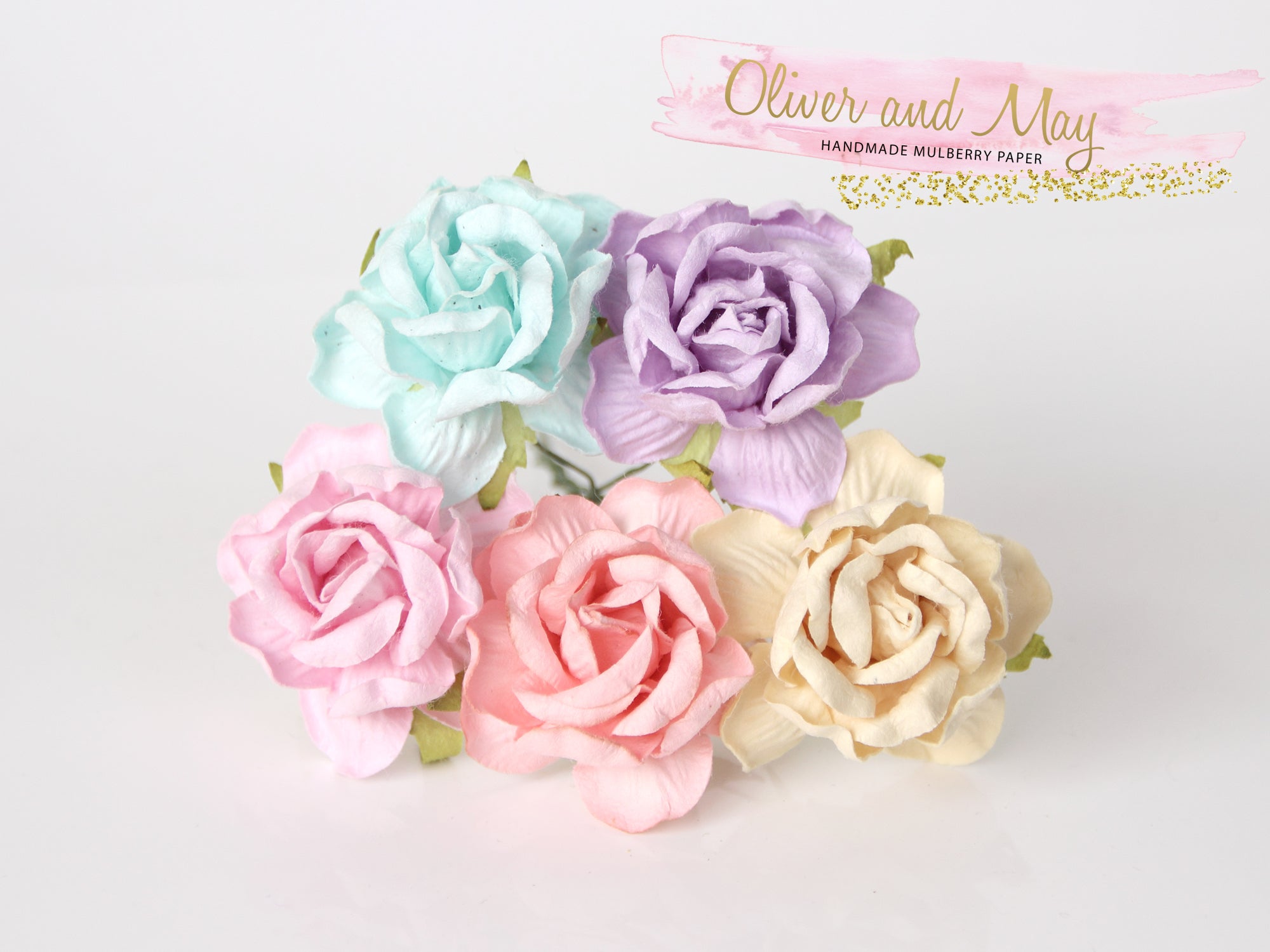 4cm Maxi Tea Roses