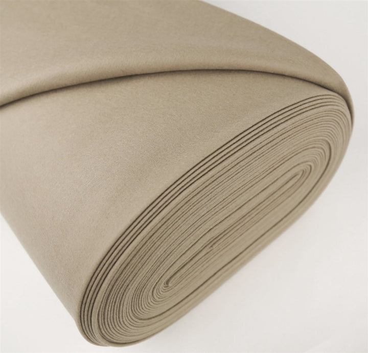 Taupe 100% Merino Wool Felt