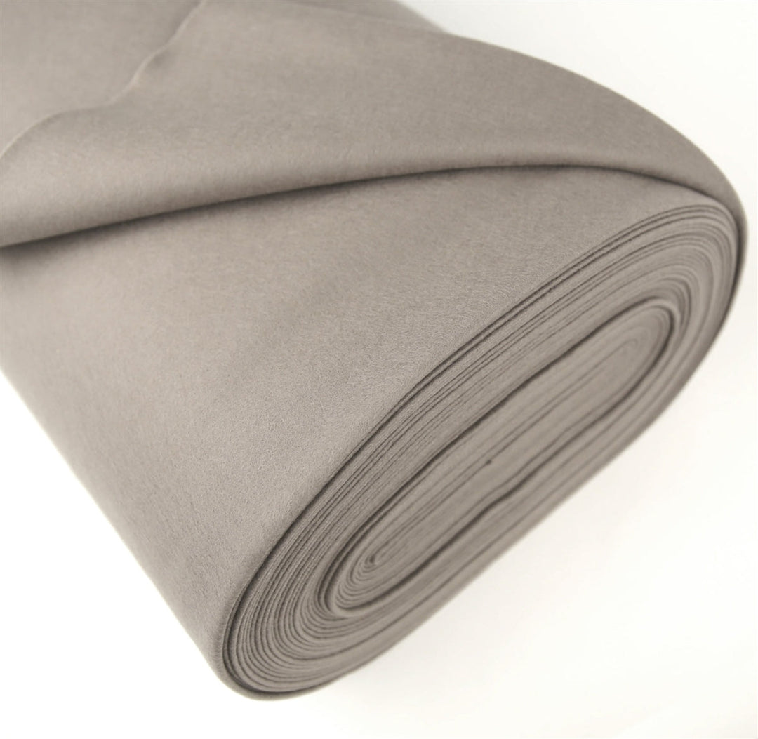 Warm Gray 100% Merino Wool Felt