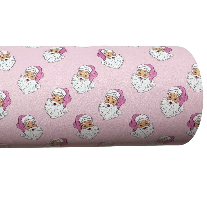 Pink Santa Smooth Leatherette