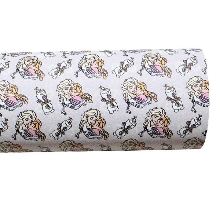 Snow Sisters Faux Suede Leatherette