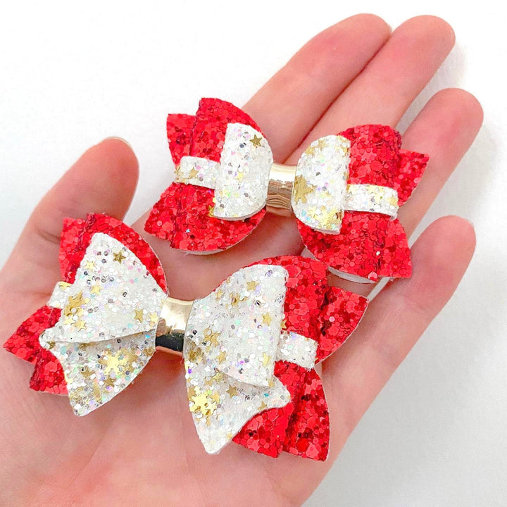 The Holiday Bow Die Glitter Paillettes sur le mur exclusif