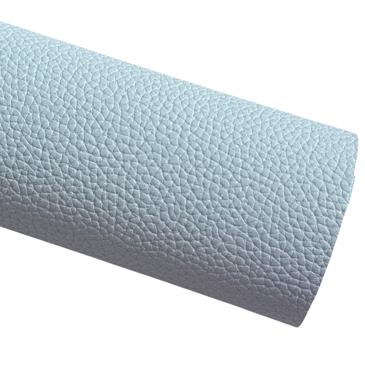 Pale Blue Faux Leatherette
