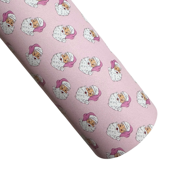 Pink Santa Smooth Leatherette