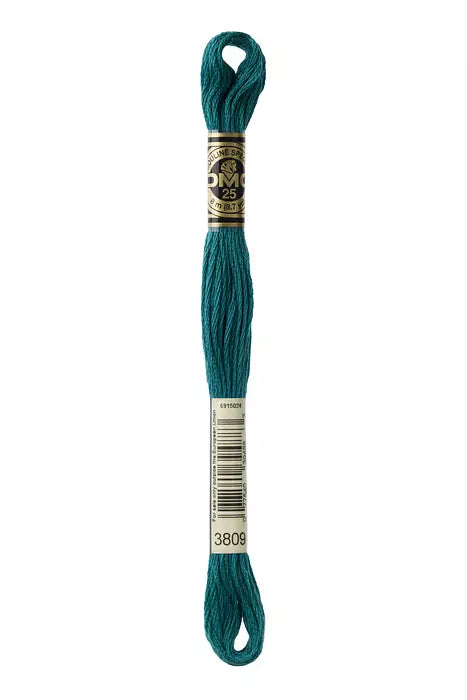 DMC Stranded Cotton Threads No. 3809 Sea Cave
