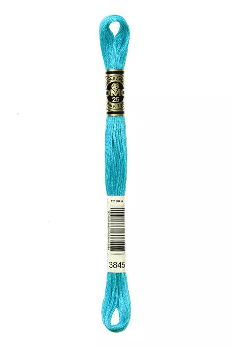 DMC Stranded Cotton Threads No. 3845 Turquoise