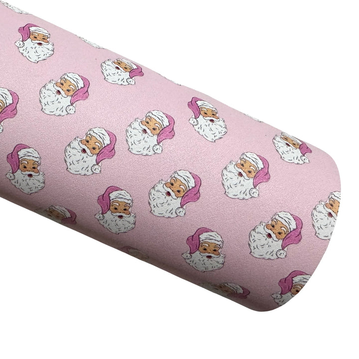 Pink Santa Smooth Leatherette