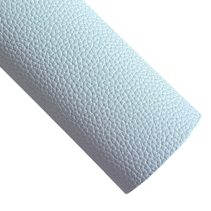 Pale Blue Faux Leatherette