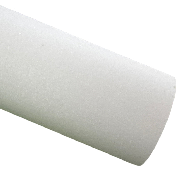 Feuille de tissu blanche à fines paillettes