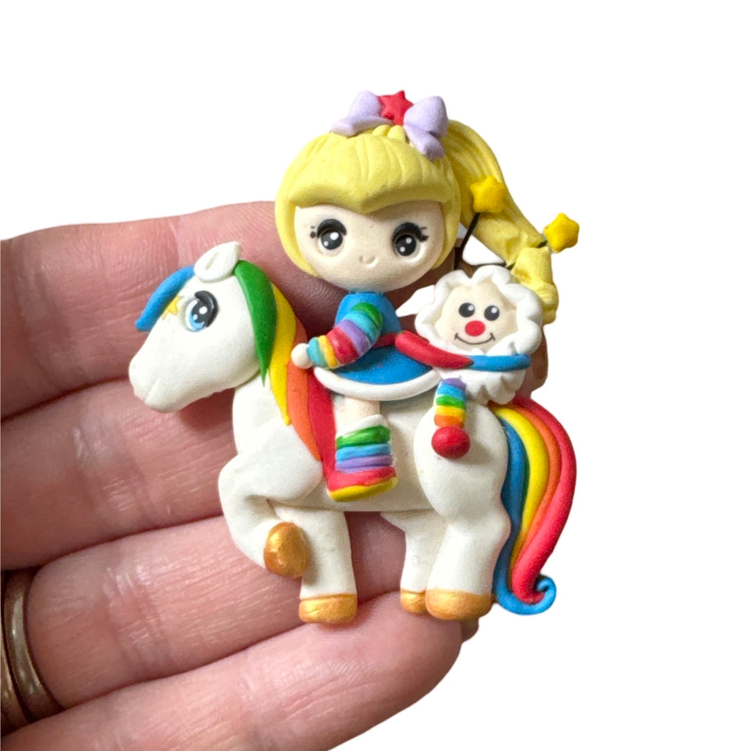 Rainbow Brite Twink and Starlite Bow Clay from Temptress Maker