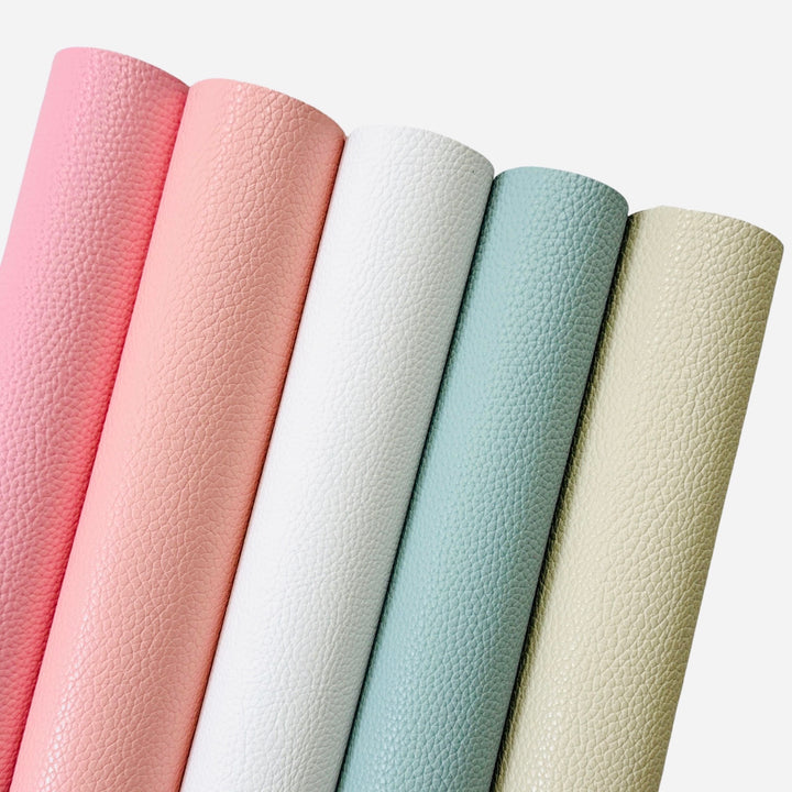 Salmon Pink Leatherette Sheet