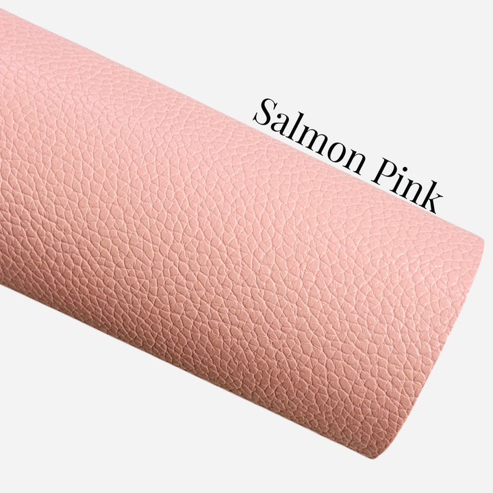 Salmon Pink Leatherette Sheet