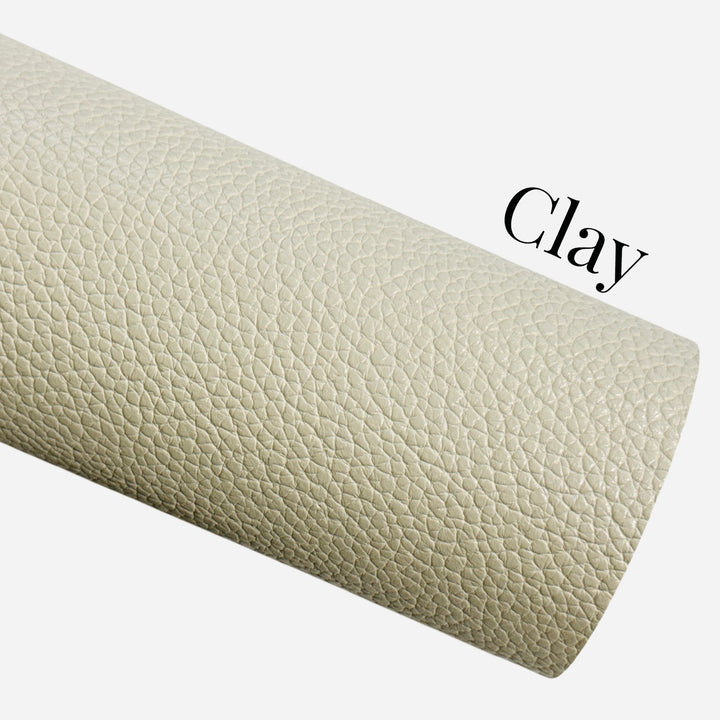 Clay Faux Leatherette Sheet