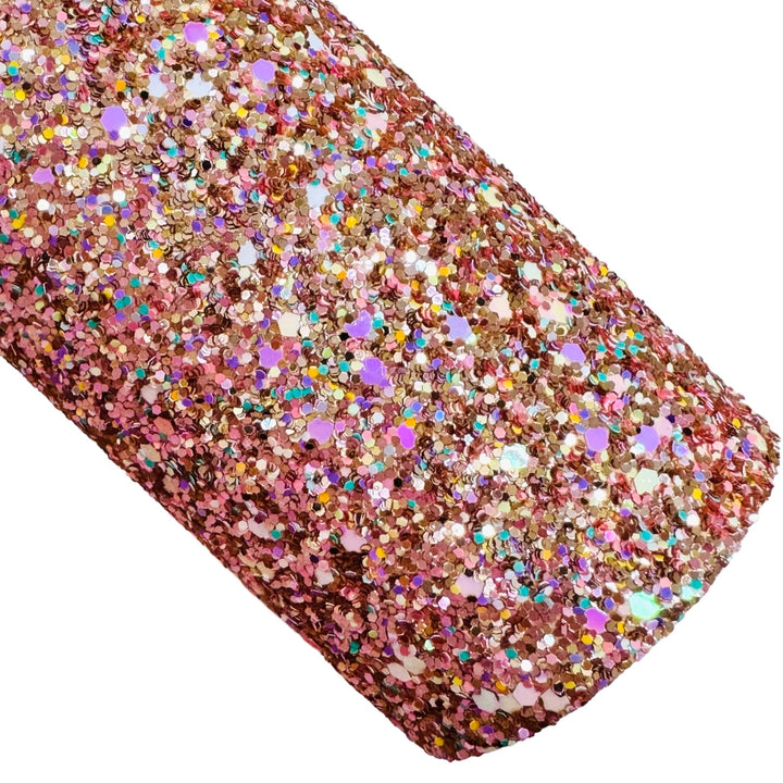 Candy Bomb Chunky Glitter Fabric Sheet