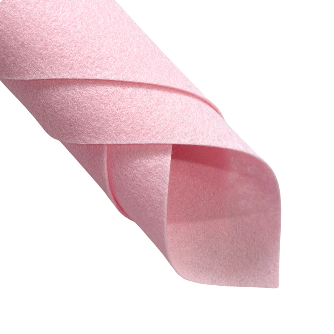 Barely Pink Merino Wool Felt Sheets and Yards