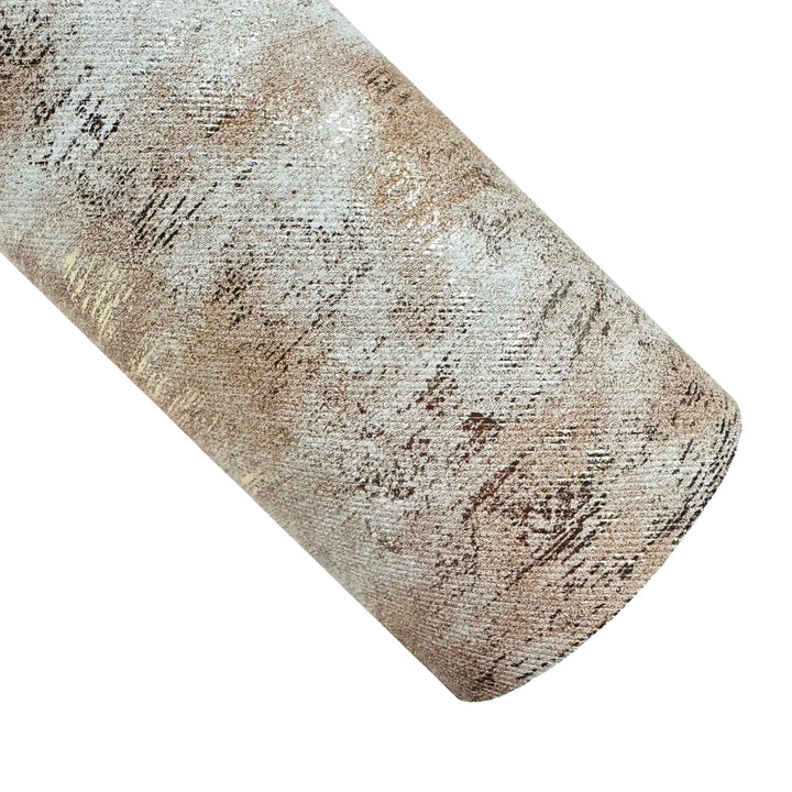 Rose Gold Denim Leatherette