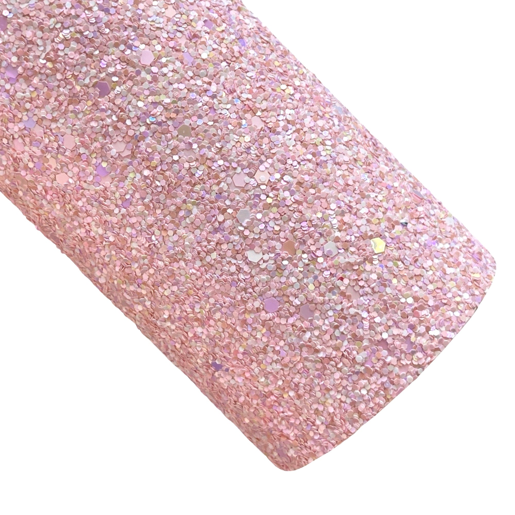 Bubble Gum Pink Chunky Glitter faux leather sheets and rolls, great fo –  thefabricdude