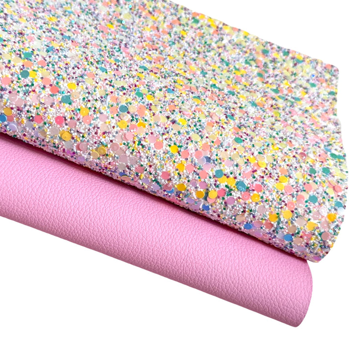 Pink Candy Faux Leather