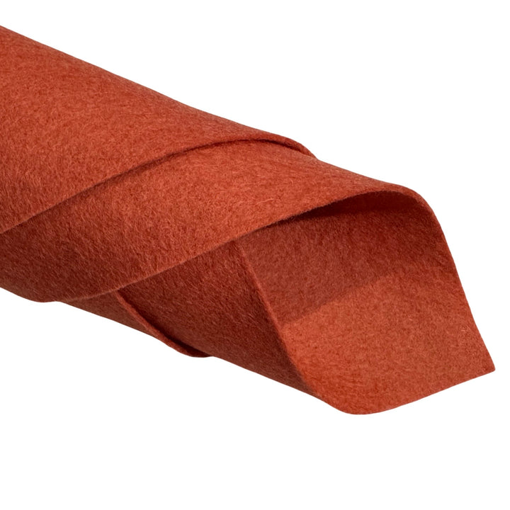 NEW 1mm Terracotta Merino Wool Felt Sheet