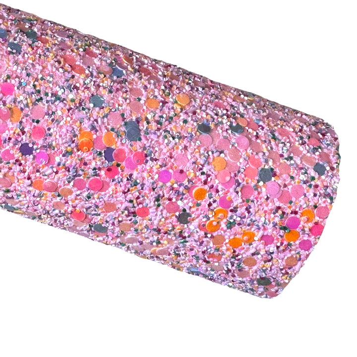 Confetti Sprinkles Chunky Glitter in Pink