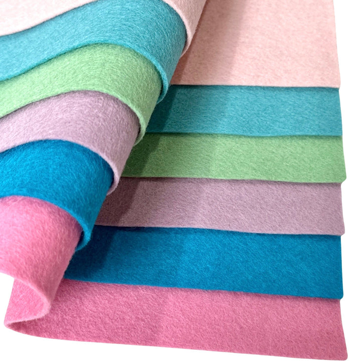 Summertime 6 Sheet Wool Felt Bundle
