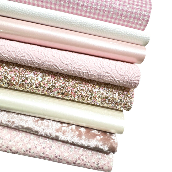 Perfect Pink Glitter Leather Bundle