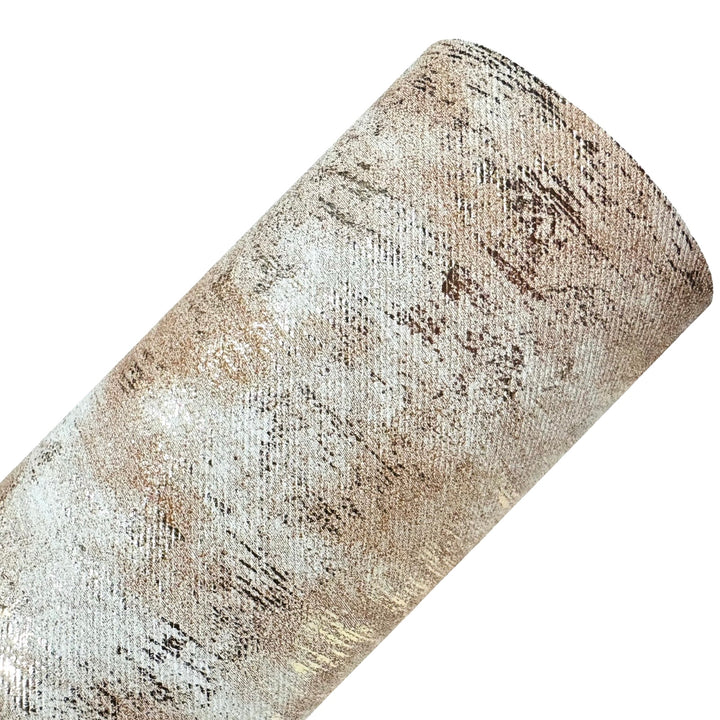 Rose Gold Denim Leatherette