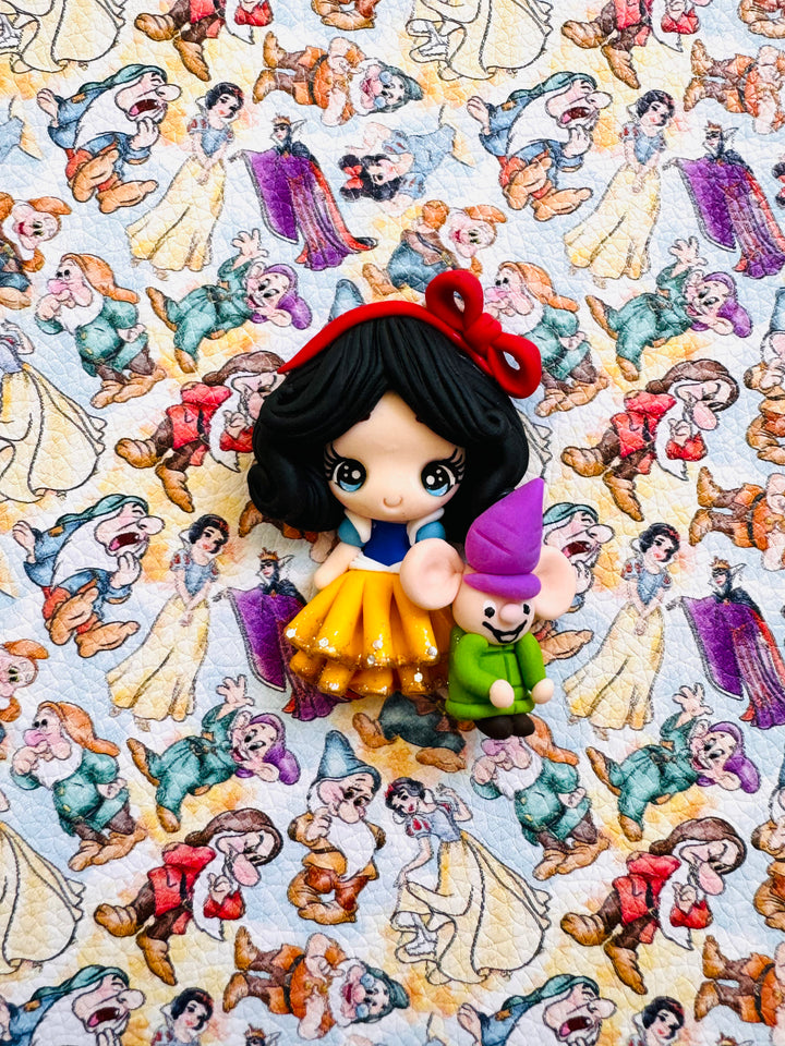 Princess Bow Clay - Snow White