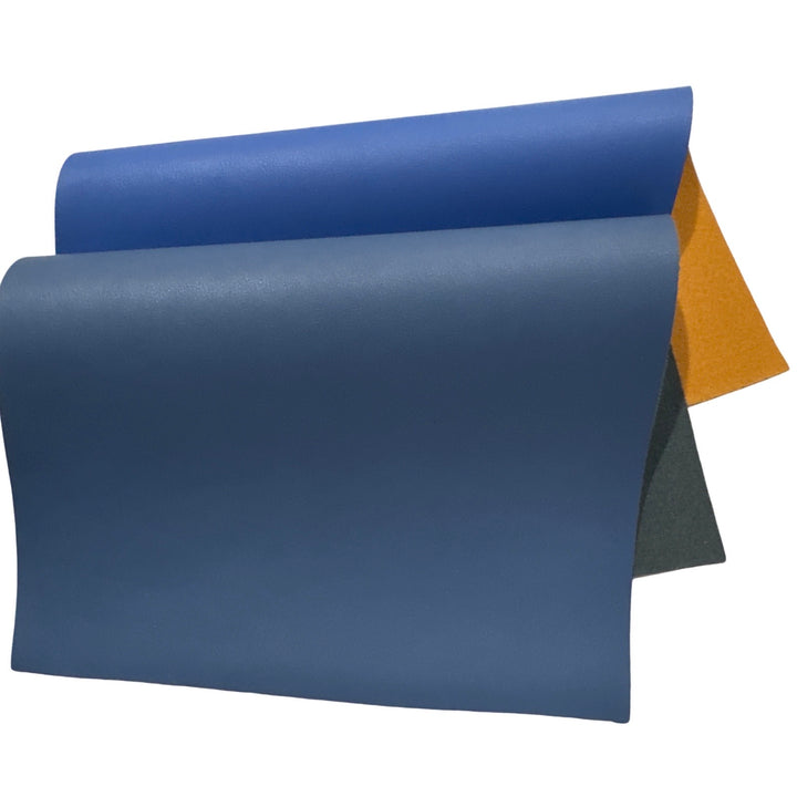Blue Smooth Leatherette - Thick 1.2mm - great for School Bows