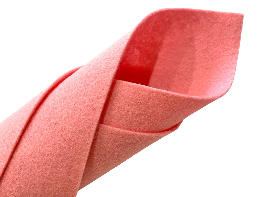 Strawberry Kiss Merino Pure Wool Felt