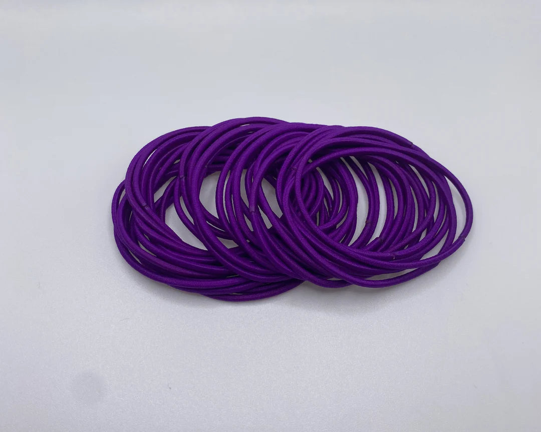 Thin Elastic Hair Ties