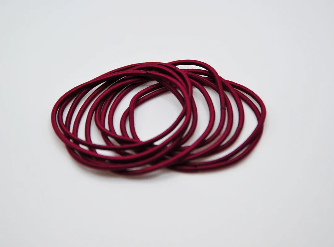 Thin Elastic Hair Ties