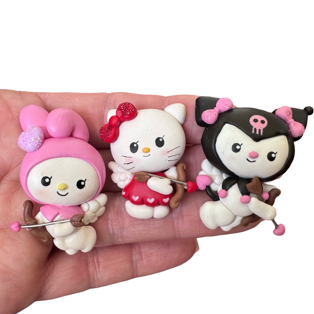 Valentine Sanrio Bow Clays from Temptress Maker