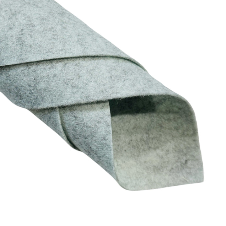 Mint Chip Heather Merino Wool Felt