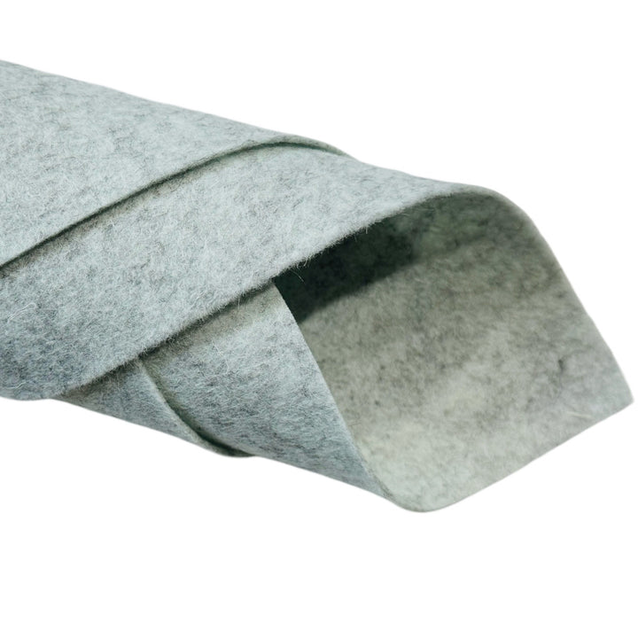 Mint Chip Heather Merino Wool Felt