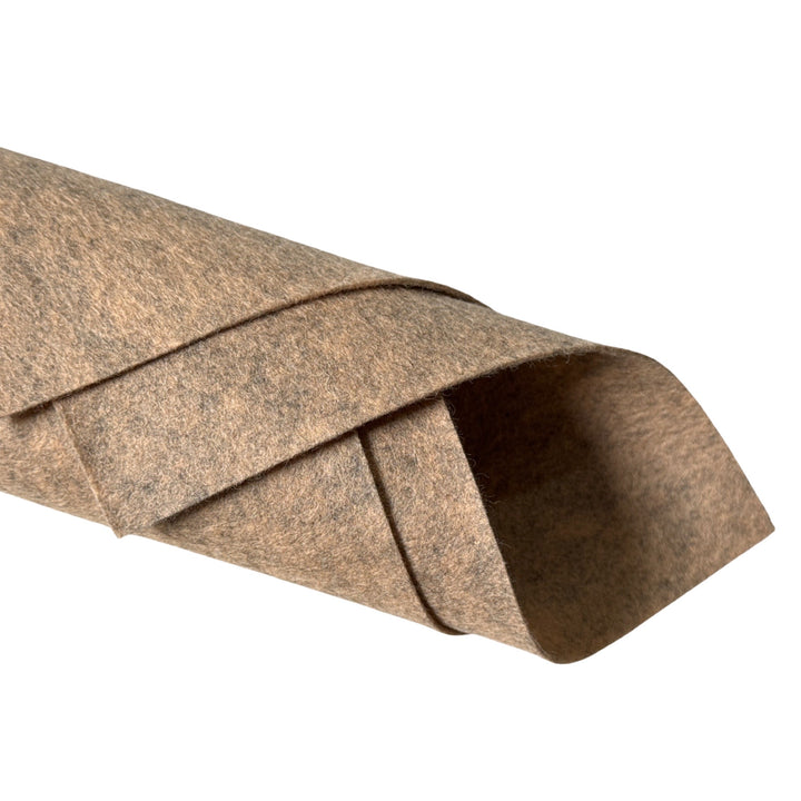 Merino Wool Felt - Heather Camel G1-77