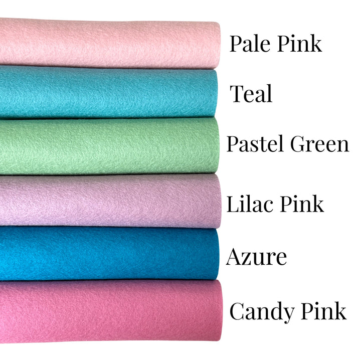 Summertime 6 Sheet Wool Felt Bundle