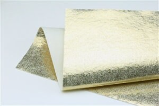 Metallic Gold Felt Merino Wool Felt