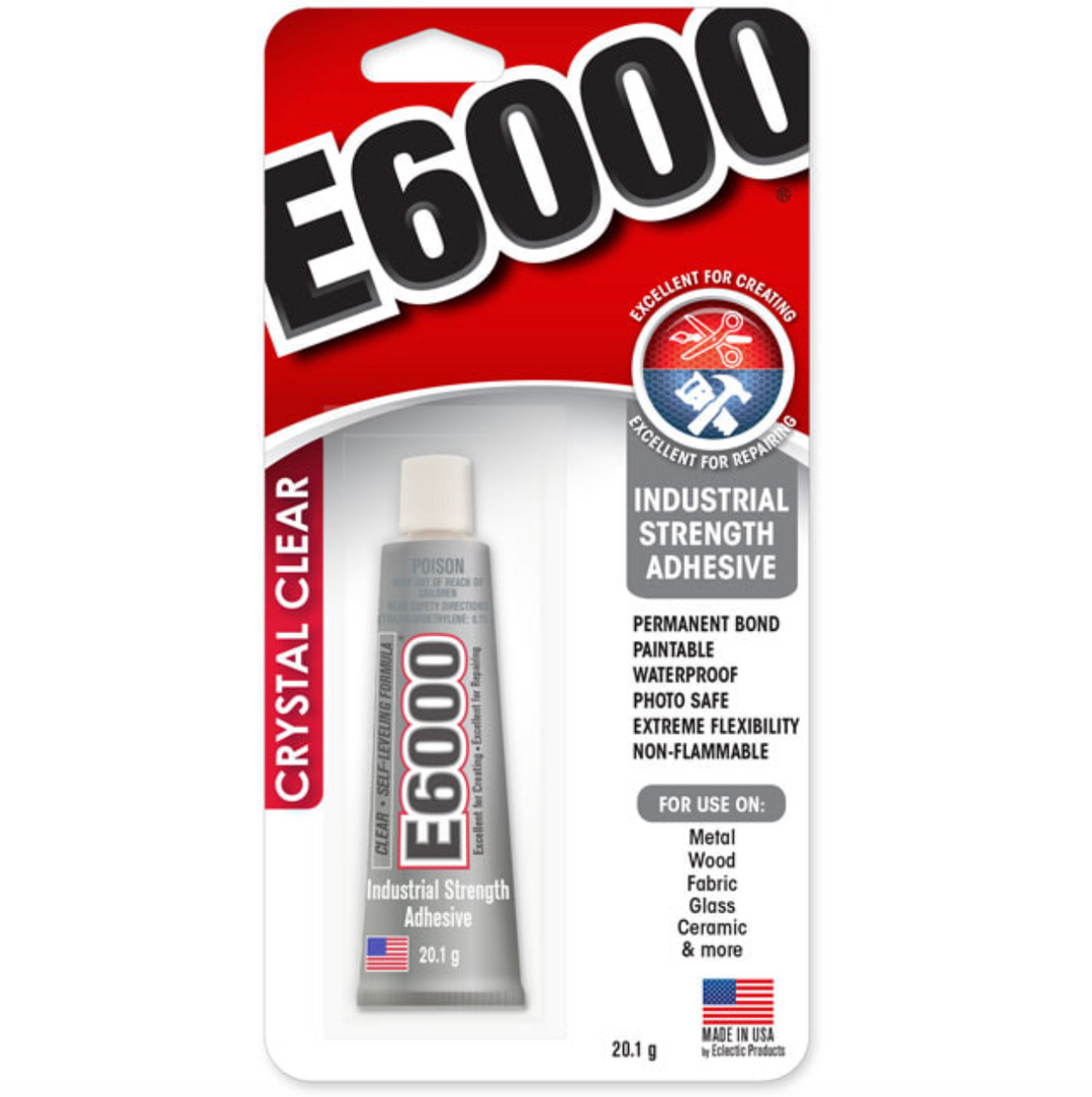 E6000 Clear Adhesive Industrial Strength - 20.1g (road freight only, no international orders)