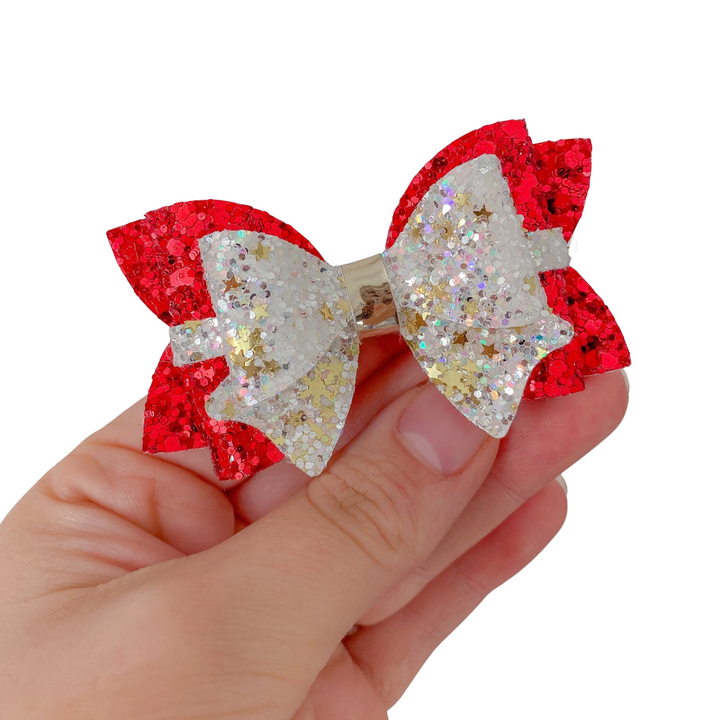 The Holiday Bow Die Glitter Paillettes sur le mur exclusif