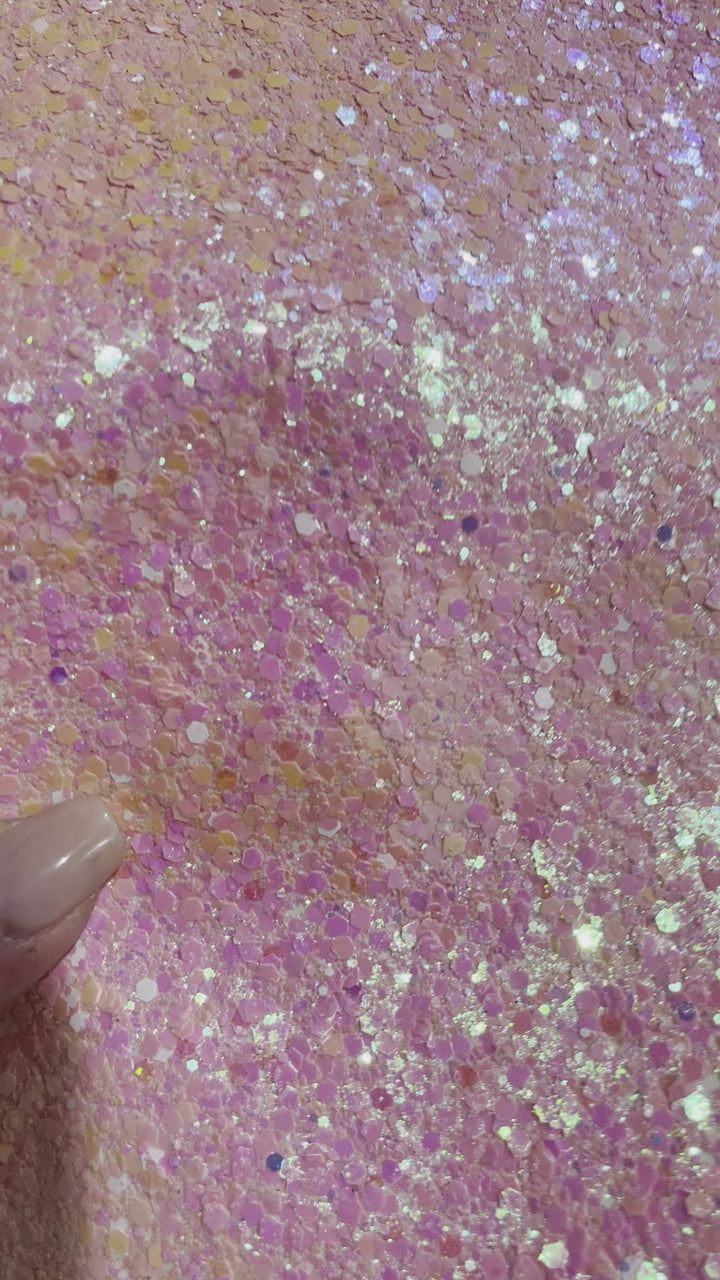 Peach Madness Holo Chunky Paillettes