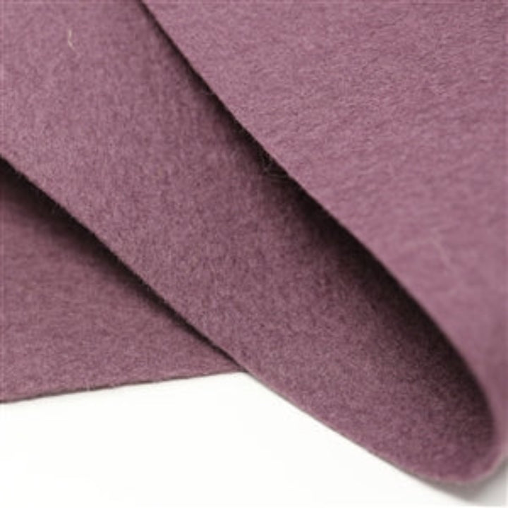 NOUVEAU feutre de laine 100 % mérinos aubergine exotique - NOUVELLE version couleur 2022
