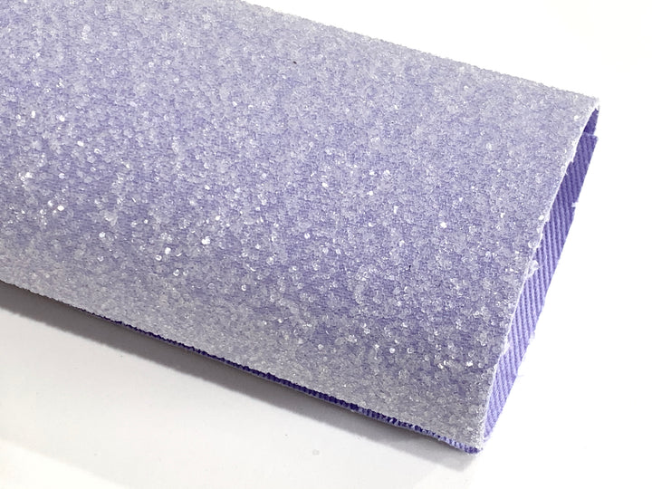 Berry Sugar Chunky Glitter Leather