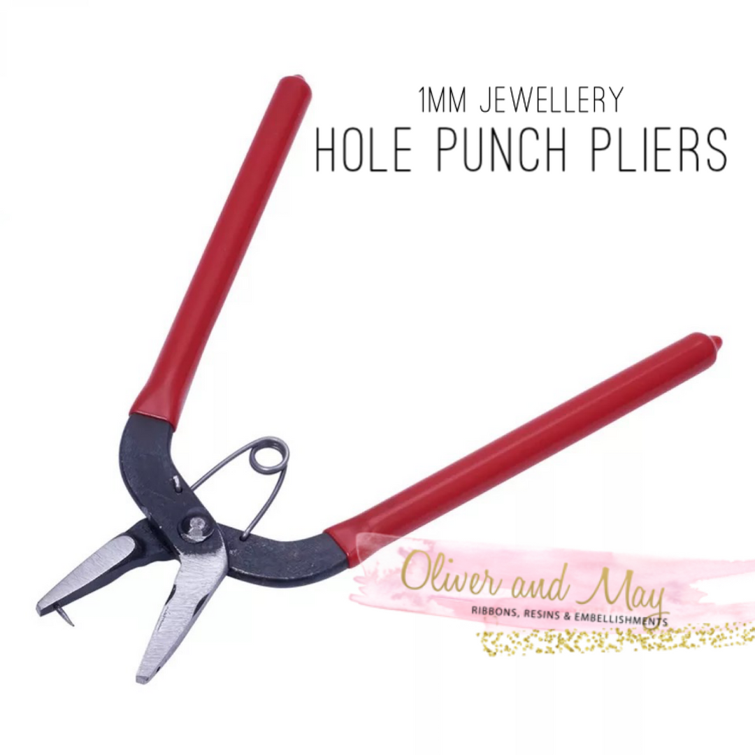Pince perforatrice à bijoux de 1 mm pour les fabricants de boucles d'oreilles