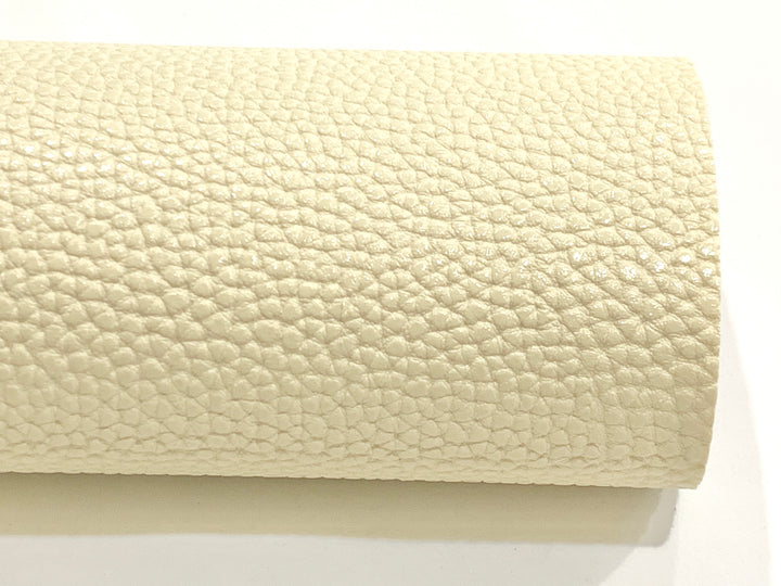 Brandy Custard Faux Leather