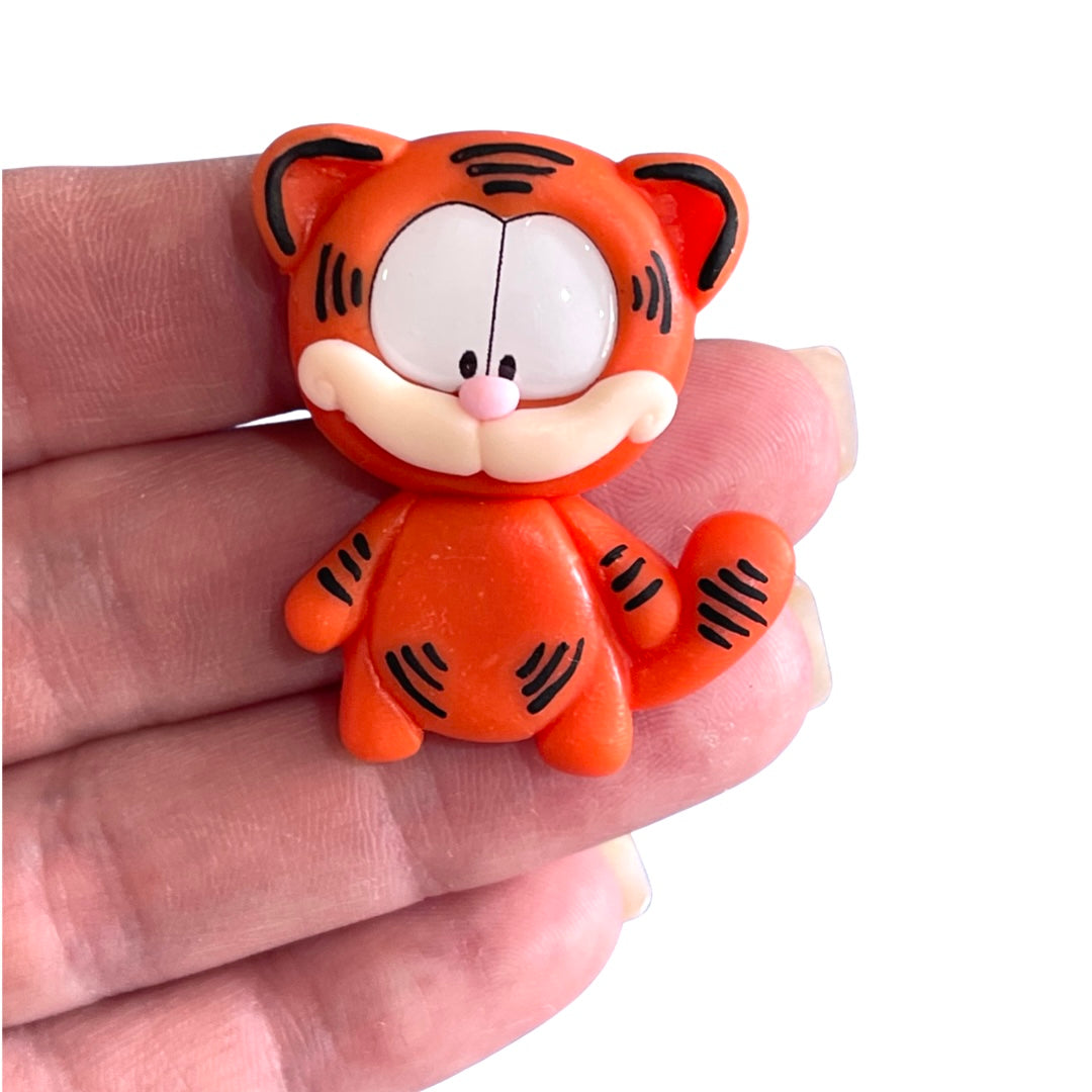 Embellissement en argile pour nœud de chat au gingembre - Magnifique créateur