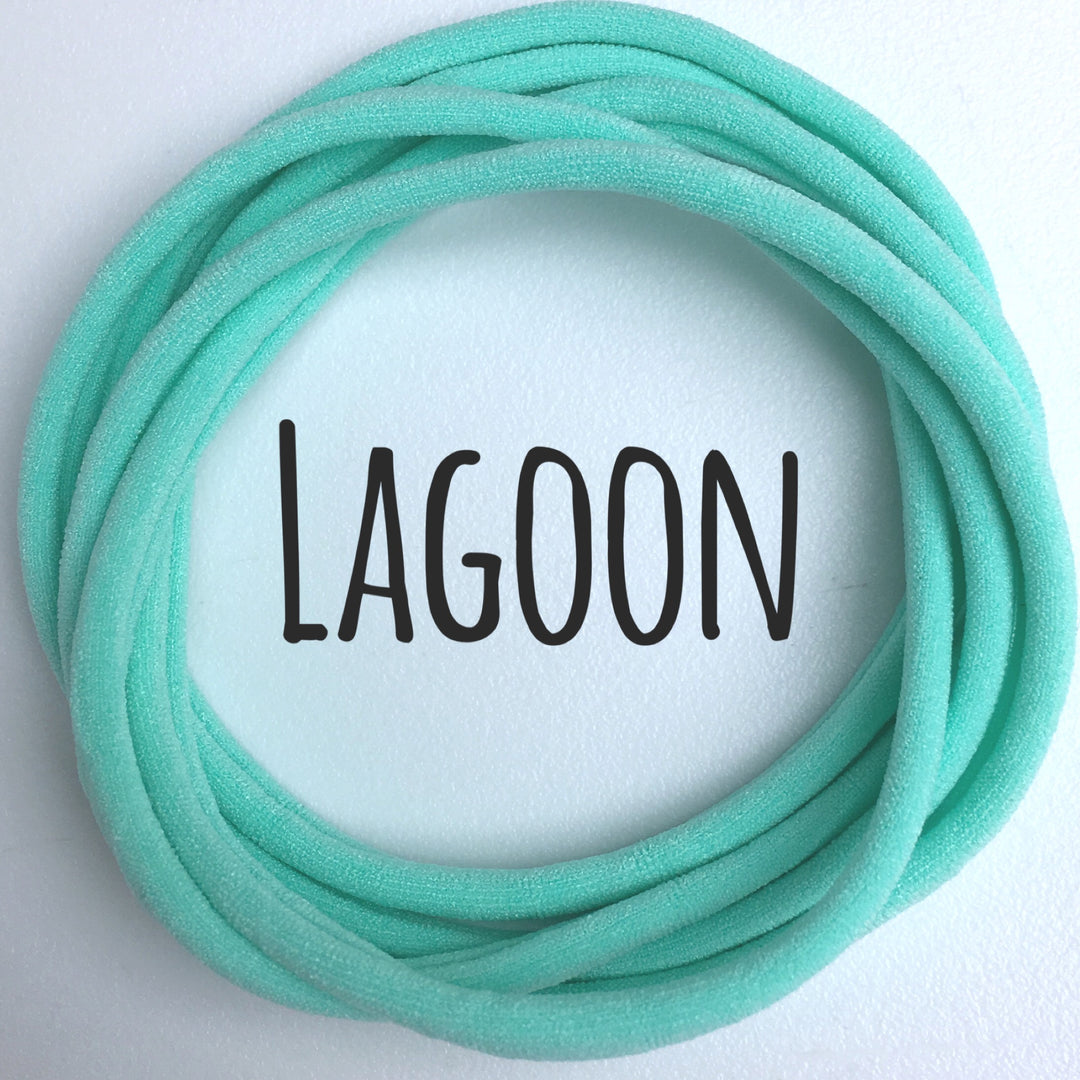 LAGOON DAINTIES Bandeaux super doux de Nylon Headbands UK