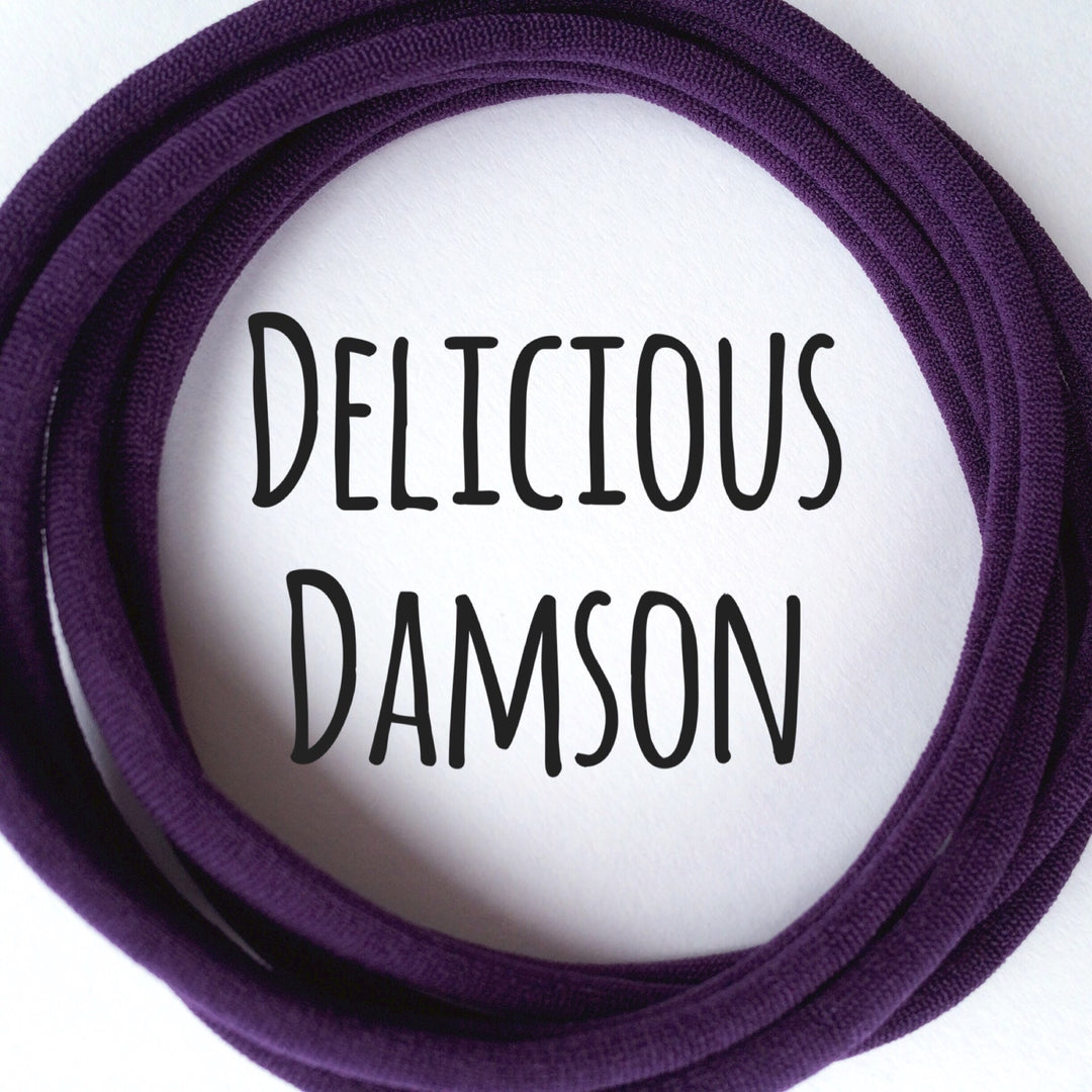DAMSON DAINTIES Bandeaux super doux de Nylon Headbands UK