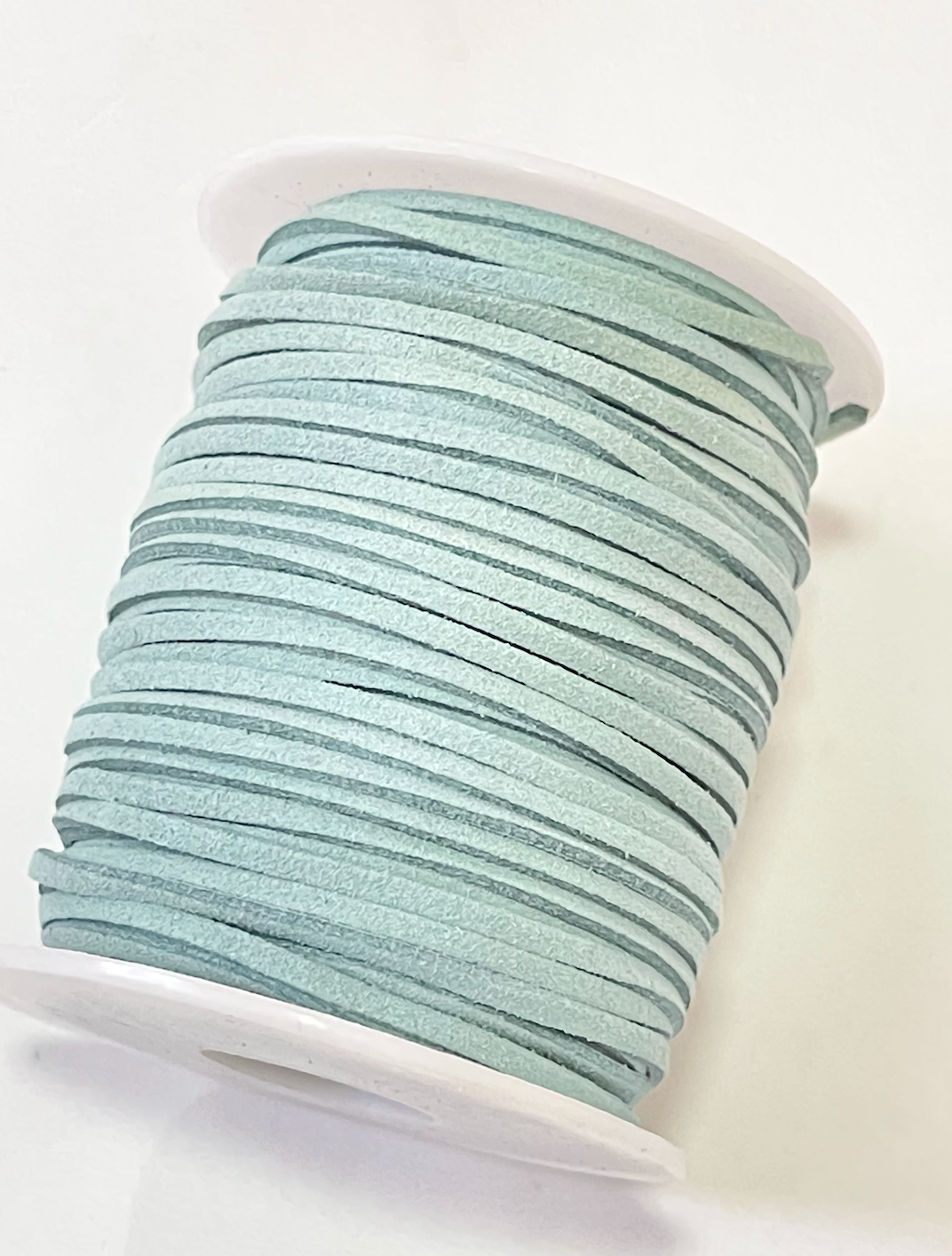 Pastel Seamist Faux Suede Cord - 5m - Seamist Suede Cord