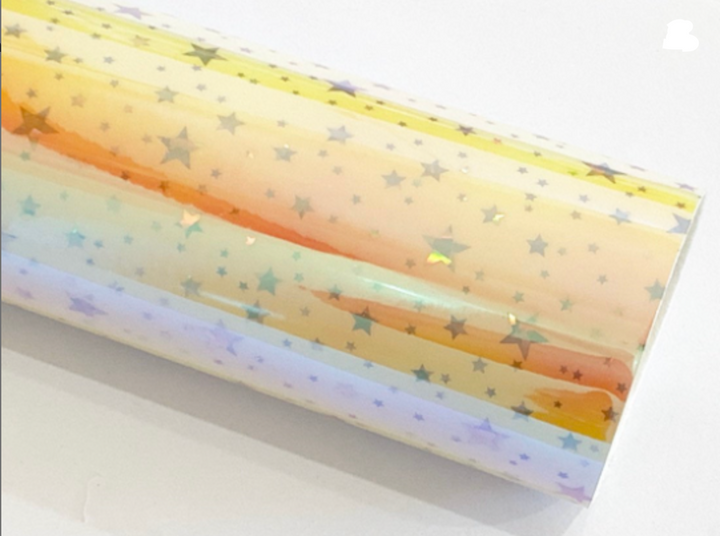 Galaxy Holographic Patent Sheets Mango